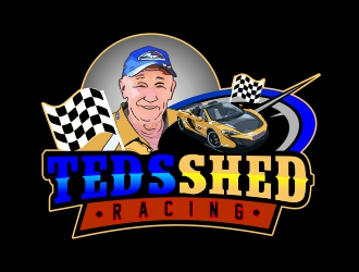 Teds Shed Racing logo design by AnandArts