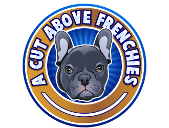 A Cut Above Frenchies  logo design by uttam