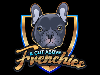 A Cut Above Frenchies  logo design by uttam