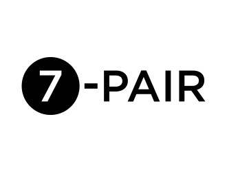 7-Pair logo design by p0peye