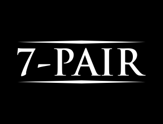 7-Pair logo design by p0peye