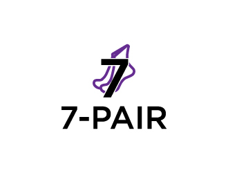 7-Pair logo design by kasperdz