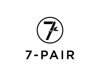 7-Pair logo design by gateout