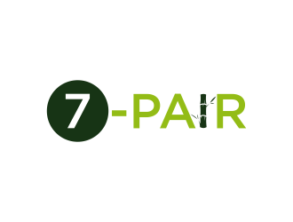 7-Pair logo design by p0peye
