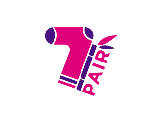 7-Pair logo design by gateout