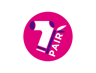 7-Pair logo design by gateout