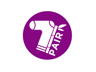 7-Pair logo design by gateout