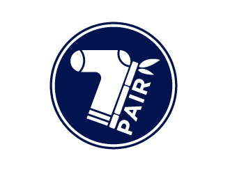 7-Pair logo design by gateout