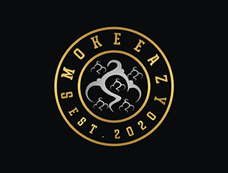 SMOKE EAZY  logo design by EkoBooM