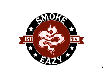 SMOKE EAZY  logo design by pilKB