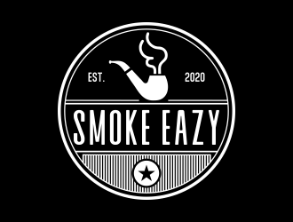 SMOKE EAZY  logo design by sodik