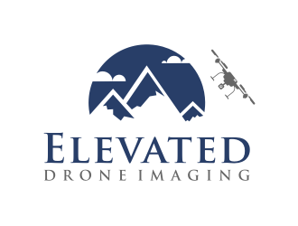 Elevated Drone Imaging  logo design by puthreeone
