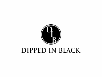 Dipped in Black logo design by eagerly