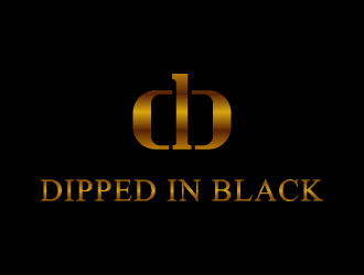 Dipped in Black logo design by gateout
