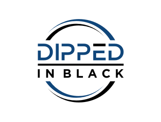 Dipped in Black logo design by Zhafir