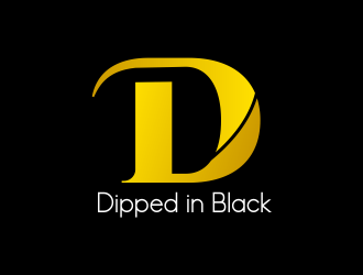 Dipped in Black logo design by Greenlight