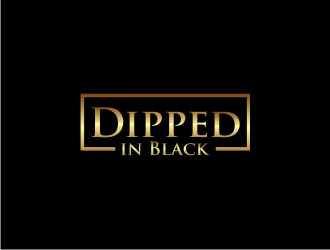 Dipped in Black logo design by hopee