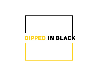Dipped in Black logo design by treemouse