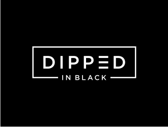 Dipped in Black logo design by valco
