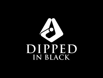 Dipped in Black logo design by changcut