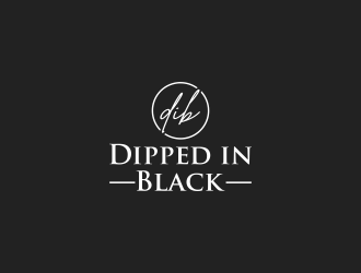 Dipped in Black logo design by ayda_art