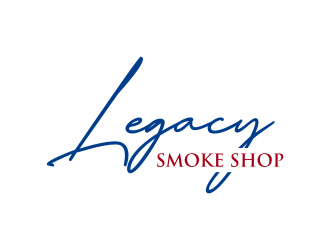 Legacy Smoke Shop logo design by GassPoll