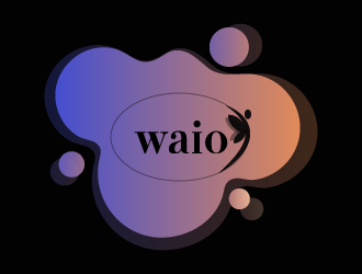 Waio logo design by Sofia Shakir