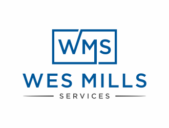 WES MILLS SERVICES logo design by christabel