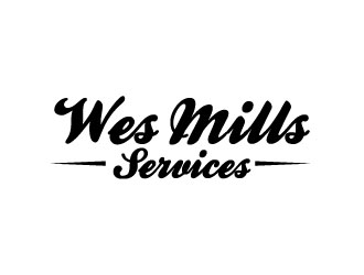 WES MILLS SERVICES logo design by aryamaity