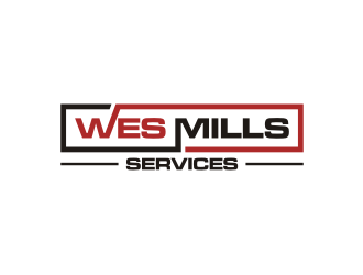 WES MILLS SERVICES logo design by rief