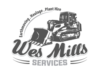 WES MILLS SERVICES logo design by uttam