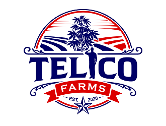 Telico Farms logo design by haze