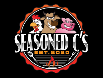 Seasoned Cs logo design by AamirKhan