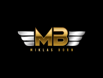 Miklas Born logo design by dgawand