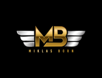 Miklas Born logo design by dgawand