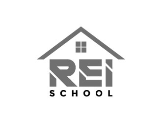 REI School logo design by aryamaity