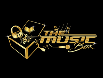THE MUSIC BOX logo design by DreamLogoDesign