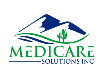 Medicare Solutions Inc logo design by Gwerth