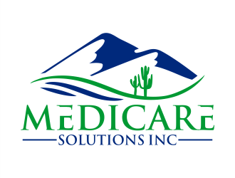 Medicare Solutions Inc logo design by Gwerth