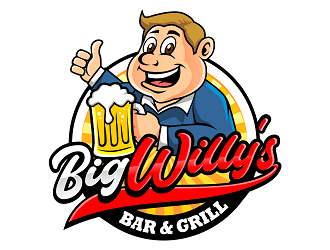 Big Willys Bar and Grill logo design by haze