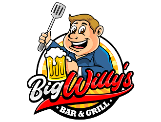 Big Willys Bar and Grill logo design by haze