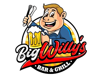 Big Willys Bar and Grill logo design by haze