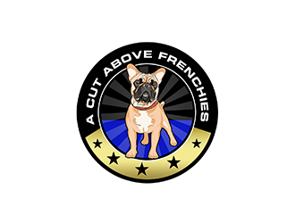 A Cut Above Frenchies  logo design by PrimalGraphics