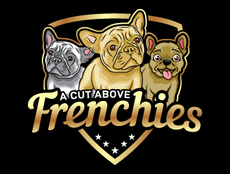 A Cut Above Frenchies  logo design by uttam