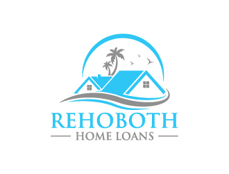 Rehoboth Home Loans logo design by wongndeso