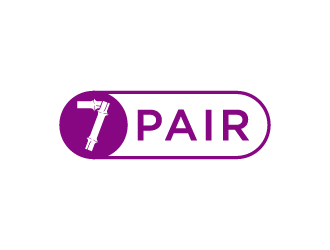 7-Pair logo design by gateout