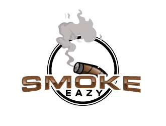 SMOKE EAZY  logo design by AamirKhan