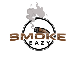 SMOKE EAZY  logo design by AamirKhan