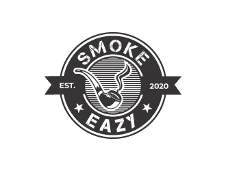 SMOKE EAZY  logo design by zinnia
