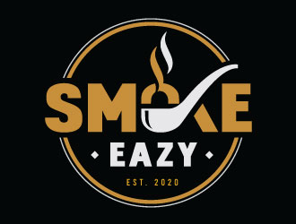 SMOKE EAZY  logo design by Conception